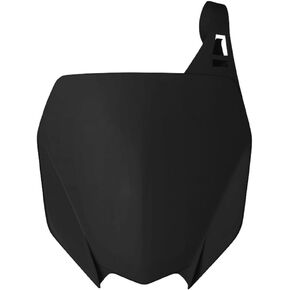 Acerbis Front Number Plate Black - Fits: Yamaha YZ450F 2018 in Saudi Arabia