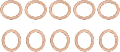 33mmx42.5mmx2mm(IDxODxT) Flat Copper Sealing Washers - 5Pack - Good for Industrial Machinery M33 Screws - Copper Flat Ring Gaskets in Saudi Arabia