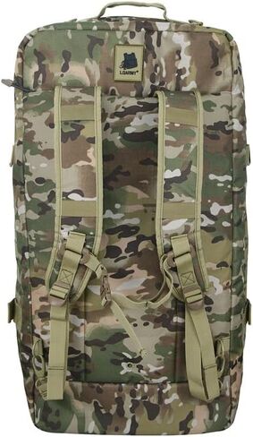Men Army Sport Gym Bag Tactical Waterproof Backpack Camping Backpacks Sports Travel Bags, Brown Camo, M 60 Litres, Backpacks in Saudi Arabia