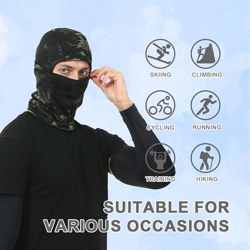 ELLEWIN Balaclava Neck Gaiter Summer in Kuwait