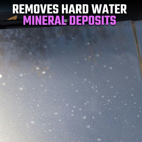 مزيل بقعة المياه Exoforma - يزيل بسرعة بقع الماء العسر والودائع المعدنية | يذوب البقع على السيارات والشاحنات والدراجات النارية و RVs ، آمنة على الطلاء ، الزجاج ، الزجاج الأمامي ، gelcoats | 16 أوقية in Kuwait