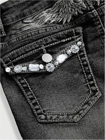 Milumia Women's Y2K Rhinestone Decor in Kuwait