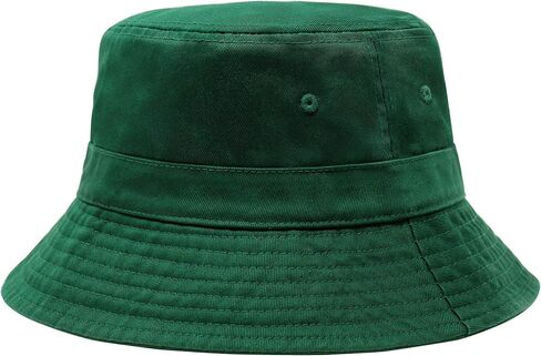 Hot Summer Bucket Hat - Trendy Cotton Sun Hat for Beach, Golf, Fishing - Fun Outdoor Vacation Boonie for Men and Women (Burgundy.) in Saudi Arabia