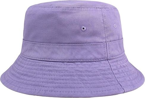 Hot Summer Bucket Hat - Trendy Cotton Sun Hat for Beach, Golf, Fishing - Fun Outdoor Vacation Boonie for Men and Women (Burgundy.) in Saudi Arabia