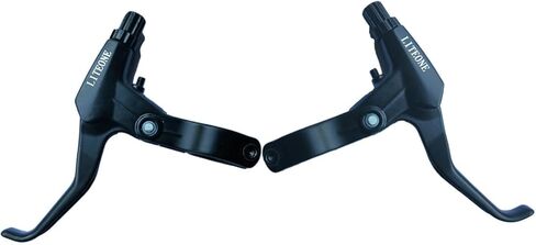 مجموعة فرجار فرامل الدراجة، فرامل فرجار سحب جانبية أمامية وخلفية مع وسادات 48 مم وذراع طويل 4.33 بوصة تتضمن كابلات داخلية وخارجية، رافعة فرامل 4 أصابع، تناسب معظم دراجات الطرق، زوج واحد in Kuwait