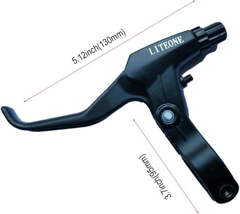 مجموعة فرجار فرامل الدراجة، فرامل فرجار سحب جانبية أمامية وخلفية مع وسادات 48 مم وذراع طويل 4.33 بوصة تتضمن كابلات داخلية وخارجية، رافعة فرامل 4 أصابع، تناسب معظم دراجات الطرق، زوج واحد in Kuwait