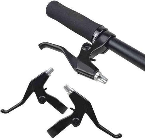 مجموعة فرجار فرامل الدراجة، فرامل فرجار سحب جانبية أمامية وخلفية مع وسادات 48 مم وذراع طويل 4.33 بوصة تتضمن كابلات داخلية وخارجية، رافعة فرامل 4 أصابع، تناسب معظم دراجات الطرق، زوج واحد in Kuwait