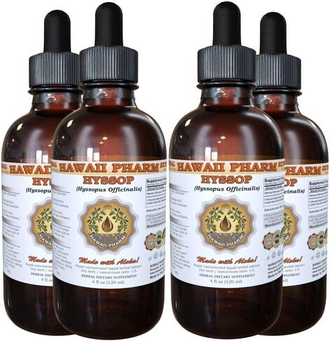 Hyssop (Hyssopus officinalis) Liquid Extract 4 Oz in Saudi Arabia