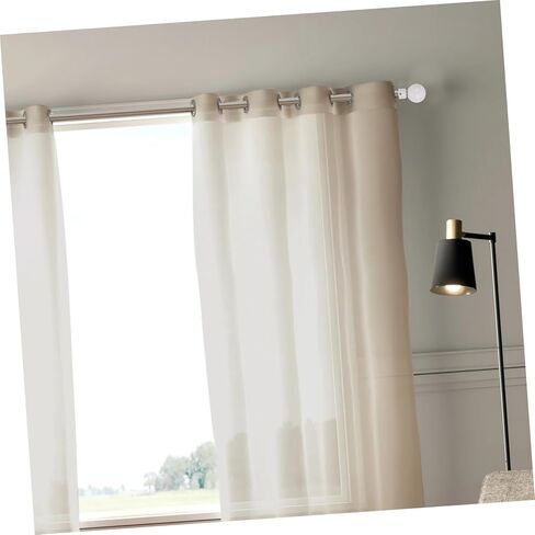 Angoily Curtain Rod End Caps Metal Finials for Living Room Drapes Stylish Home Decor Accessories in Saudi Arabia