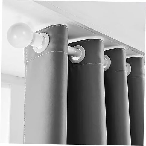 Angoily Curtain Rod End Caps Metal Finials for Living Room Drapes Stylish Home Decor Accessories in Saudi Arabia