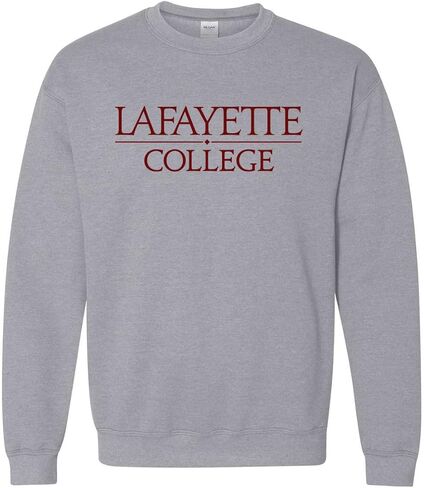 CreateMyTee | Lafayette College 1 Color Crewneck Sweatshirt in Kuwait