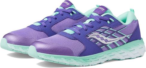 Saucony Wind 2.0 Sneaker, Black, 4 Wide US Unisex Big_Kid in Saudi Arabia