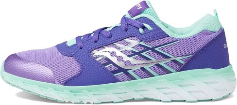 Saucony Wind 2.0 Sneaker, Black, 4 Wide US Unisex Big_Kid in Saudi Arabia