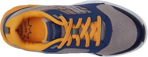 Saucony Wind 2.0 Sneaker, Black, 4 Wide US Unisex Big_Kid in Saudi Arabia
