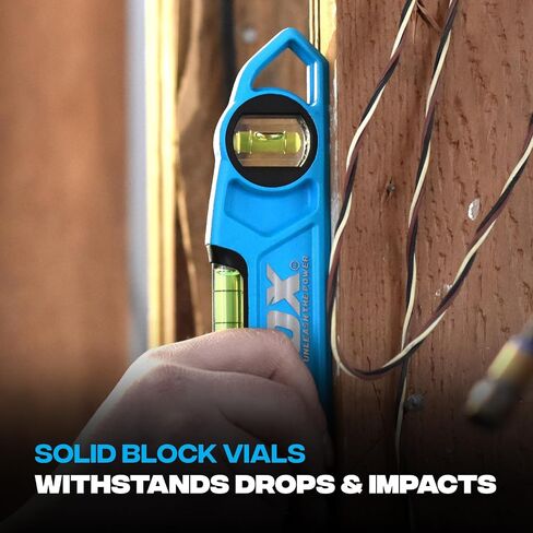 OX TOOLS Pro Torpedo Level المغناطيسي | 9 بوصة / 230 مم | مستوى Pro Mag | مستوى مغناطيسي 9 بوصة | مستوى بمغناطيس | مستوى الأنبوب |OX-P027625 in Kuwait