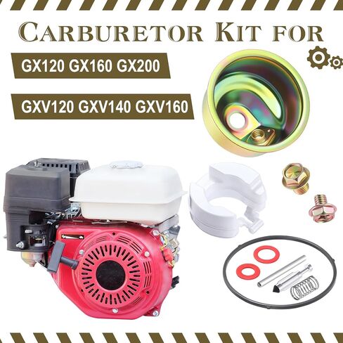 بلولو كبنورتور مجموعة لمعظم الإبرة وعاء عائم دبوس الختم نوبات ل GX120 GX160 GX200 GXV120 GXV140 GXV160 إصلاح المكربن وإعادة بناء الملحقات وقطع الغيار in Saudi Arabia