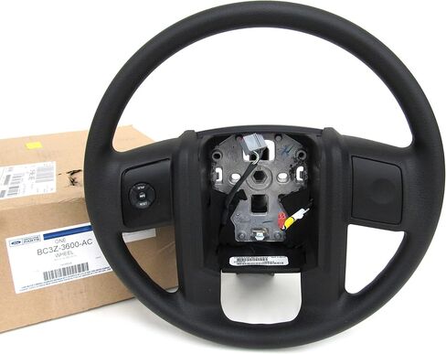 2011-2016 Ford F250 F350 F450 F550 Super Duty Black Vinyl Steering Wheel OEM in Saudi Arabia