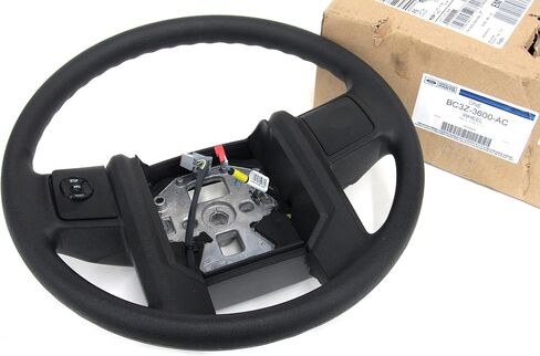 2011-2016 Ford F250 F350 F450 F550 Super Duty Black Vinyl Steering Wheel OEM in Saudi Arabia