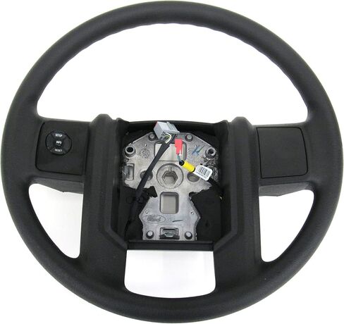 2011-2016 Ford F250 F350 F450 F550 Super Duty Black Vinyl Steering Wheel OEM in Saudi Arabia