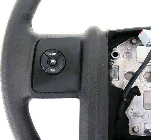 2011-2016 Ford F250 F350 F450 F550 Super Duty Black Vinyl Steering Wheel OEM in Saudi Arabia