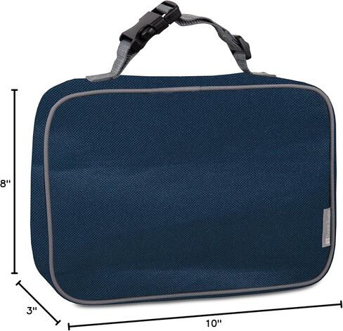 Bentology Lunch Box Fors- Kids معزول ، ودائم صندوق حمل صندوق الغداء المتين يناسب صناديق البنتو ، والحاويات ، والجرار والزجاجات ، وأكمام الغداء المدرسية التي تبقي الطعام أكثر سخونة أو أسماك زائدة أطول in Kuwait