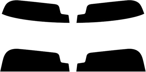 True Line Automotive Precut Window Tint Kit Compatible with BMW X7 4 Door SUV 2019-2022 50% Fronts Only in Kuwait