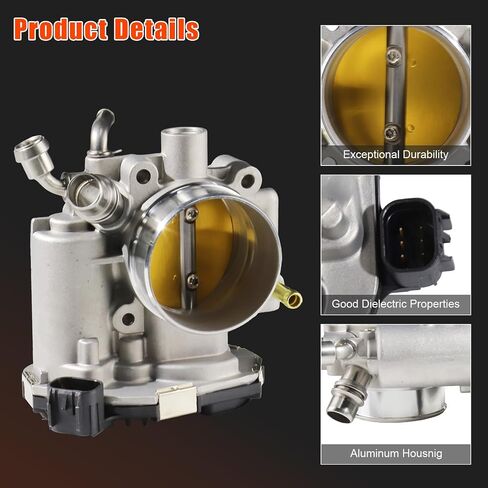 Electronic Throttle Body Fit For Ford Escape 13-16 & for Fiesta 13-19 & for Fusion 13-14 & for Transit Connect 14-16 & for Dodge Durango 14-18 Cuerpo de Aceleración OEM S20169 0280750535 in Saudi Arabia