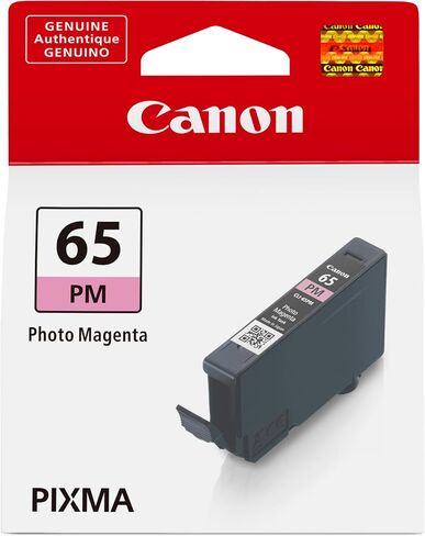 Canon CLI-65 Genuine Photo Magenta Ink Tank, Compatible with PIXMA PRO-200, and PIXMA PRO-200S Printers in Saudi Arabia