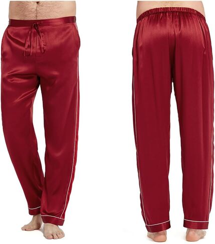 LilySilk Silk Pajamas Set for Men Christmas Most Comfortable Sleepwear in Saudi Arabia
