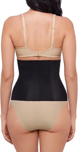 Miraclesuit Modern Miracle Step-In Waist Cincher - 2566 (Black, XL) in Saudi Arabia