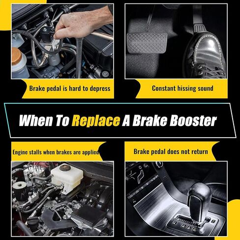 54-71098 Power Brake Booster Compatible with Chevrolet C1500 C2500 Pickup Tahoe Blazer GMC C1500 C2500 K1500 K2500 Suburban Yukon 1994-1996 18021896 in Kuwait