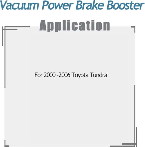 Power Brake Booster 53-4902 Compatible with Toyota Tundra 2000 2001 2002 2003 2004 2005 2006 446100C010 446100C012 in Saudi Arabia
