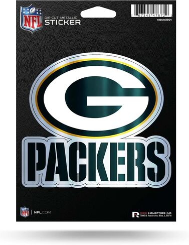 Rico Industries NFL Football Washington Commanders 5" x 7" Metallic Die-Cut Decal in Saudi Arabia