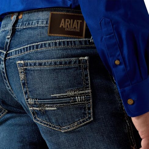 Ariat Male M2 Relaxed Stretch Adkins Boot Cut Jean Summit 38W x 32L in Saudi Arabia