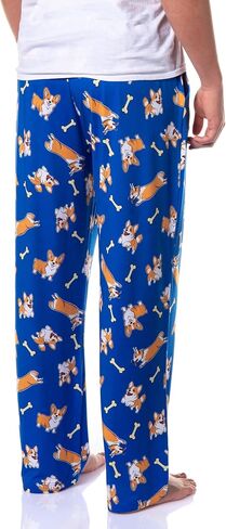 PJammy Men's Corgi Pajama Pants Corgi Dog Breed Fun Print Sleep Bottoms for Adults in Saudi Arabia