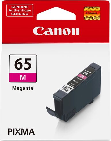 Canon CLI-65 Genuine Magenta Ink Tank, Compatible with PIXMA PRO-200, and PIXMA PRO-200S Printers in Saudi Arabia