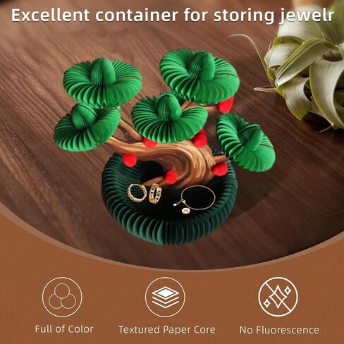 Party Decorations, Honeycomb Ornaments Fortune Tree, Desktop Ornaments Wealth Tree, Used for Holiday Party Indoor Home Decoration Office for Wealth Luck Best Gift Bonsai in Saudi Arabia