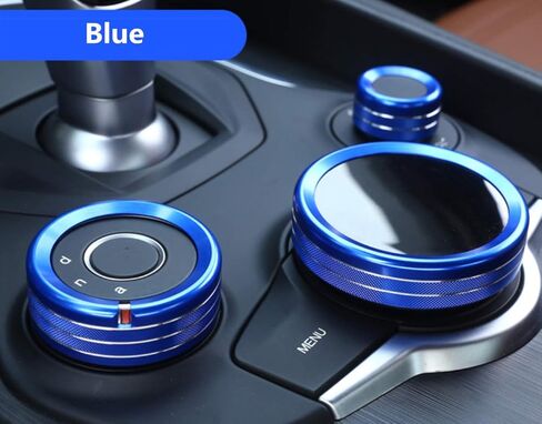 إكسسوارات تعديل السيارة الداخلية مناسبة لـ Alfa Romeo Giulia Stelvio 2015-2023 إكسسوارات زخرفة ترقية سبائك الألومنيوم (Red ، Air Condition Ring 4pc/set) in Kuwait