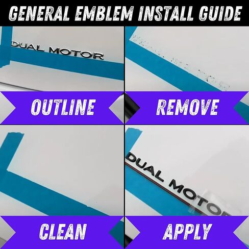 Tesla Model Y Emblem Bundle Front Rear T Badge Matte Black Glossy Black Logo OEM Dual Motor Set Metal Decal Sticker with 3m Adhesive Juniper (Matte Black) in Kuwait