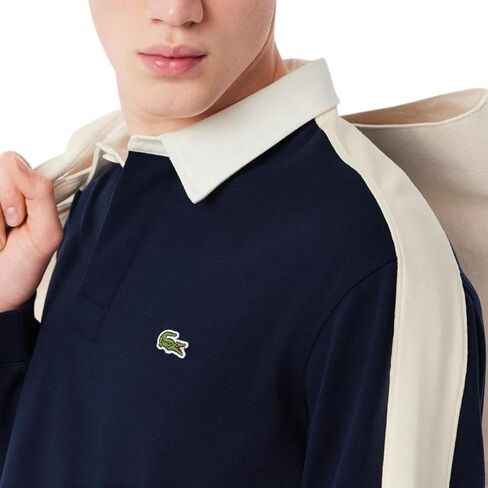 Lacoste Men's Classic Fit Sweatshirt Polo in Saudi Arabia
