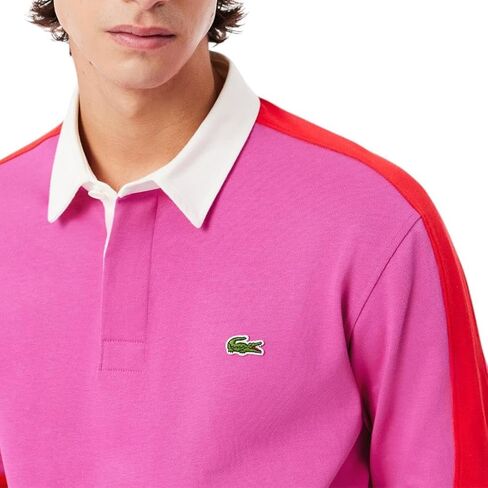Lacoste Men's Classic Fit Sweatshirt Polo in Kuwait