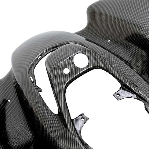 Hecasa Plastic Fronts+مصدات خلفية متوافقة مع 1999-2004 Honda Trx 400ex Mud Mud Guard Kit Kit Carbon in Saudi Arabia