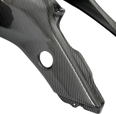 Hecasa Plastic Fronts+مصدات خلفية متوافقة مع 1999-2004 Honda Trx 400ex Mud Mud Guard Kit Kit Carbon in Saudi Arabia