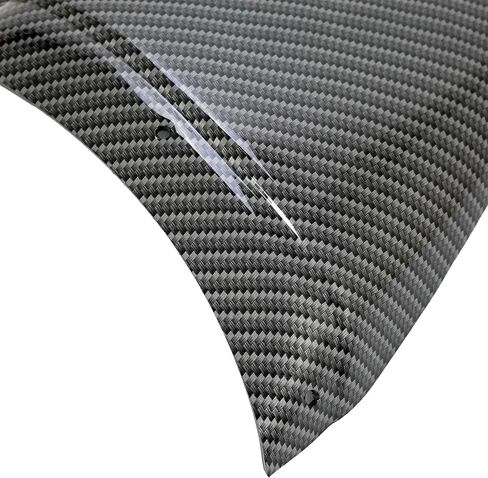 Hecasa Plastic Fronts+مصدات خلفية متوافقة مع 1999-2004 Honda Trx 400ex Mud Mud Guard Kit Kit Carbon in Saudi Arabia