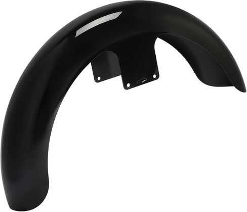TCMT Painted Black 21" Wrap Front Fender Fits For Harley Davidson Touring Electra Glide Tri Glide Tour Glide Street Glide Road KingCustom Baggers 1997-2013 in Saudi Arabia