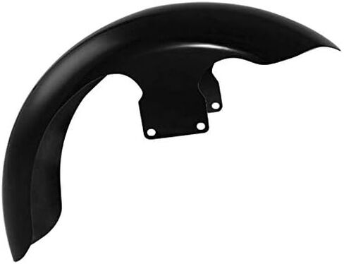 TCMT Painted Black 21" Wrap Front Fender Fits For Harley Davidson Touring Electra Glide Tri Glide Tour Glide Street Glide Road KingCustom Baggers 1997-2013 in Saudi Arabia