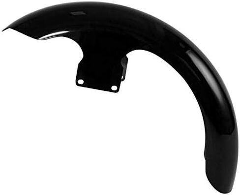 TCMT Painted Black 21" Wrap Front Fender Fits For Harley Davidson Touring Electra Glide Tri Glide Tour Glide Street Glide Road KingCustom Baggers 1997-2013 in Saudi Arabia