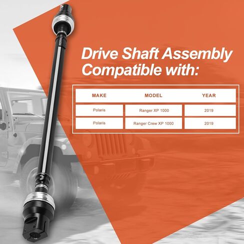 Rear Drive Shaft Propshaft Assembly, Fit for Polaris Ranger XP 1000 2019, Fit for Polaris Ranger Crew XP 1000 2019, OE 1333924 in Saudi Arabia