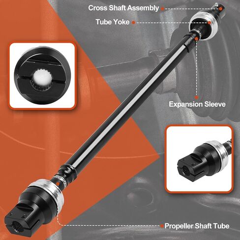 Rear Drive Shaft Propshaft Assembly, Fit for Polaris Ranger XP 1000 2019, Fit for Polaris Ranger Crew XP 1000 2019, OE 1333924 in Saudi Arabia
