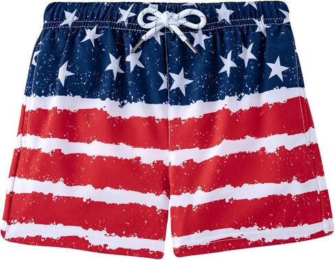 BRISIRA Boys Swim Trunks Bathing Suit with Mesh Liner Quick Dry Youth Teen Swim Shorts Kids Swimsuit UPF 50+ 5t-16Y in Kuwait